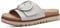 Tamaris COMFORT Damen Pantoletten aus Leder Elegant, Weiß (White Nappa), 41 EU