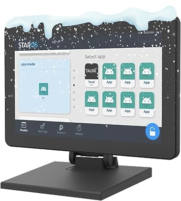 Glory Star Magnetar 15.6 Outdoor Touchscreen Computer|4GB DDR3,32GB|IP65|Front Glass w/UV Protection|Optical Bonded Touch| IK07|Free Kiosk Lockdown App (MAG156 399 + FIX028)