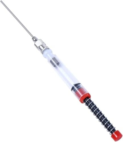DPWOUM 1Pc Red and Black Fountain Pen Syringe Tool Ink Absorber Syringe Device Suction Device Pipette Instrument Cartridge Converter Cartridge Filler