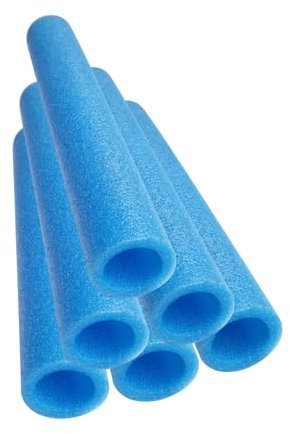 harayaa Trampolin-Stangen-Schaumstoff-Ärmel, Trampolin-Schaumstoff-Stangenabdeckungen, Polsterschaum für Kinder, Trampolin-Zubehör, 6 Stück