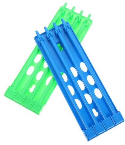 CORHAD Taubenfußringhalter Taubenbandhalter Organizer mit Mehreren Löchern für Taubenbedarf