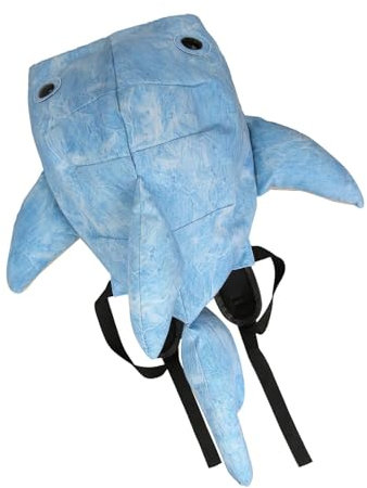 Harilla Hai-Rucksack, Tierförmiger Rucksack, stilvolle Büchertasche, lustige Umhängetasche, Tagesrucksack für Teenager, Frauen, Erwachsene, Ausflüge,