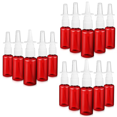 ULTECHNOVO 15stücke Sprühflasche Wiederbefüllbare Transparente Plastikflaschen Mit Feinem Nebel-zerstäuber Für Wasser Alkohol Kosmetik Und