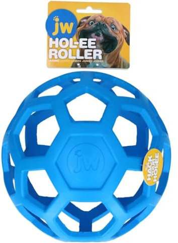 JW Pets HOL-ee Roller, Spielball, Hundeball, Hundespielzeug, Leckerli, Apportierspielzeug, in Verschiedenen Größen wählbar (Jumbo)