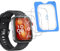Vanrain Protector de Pantalla para Huawei Watch Fit 4 Pro, 3 Piezas Cristal Vidrio Templado con Marco de Instalación, 9H Dureza Alta Definición Sin Burbujas Anti-Arañazos