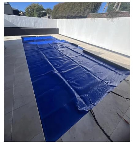 Rygcrud Schwimmbad-Solar-Abdeckplane, Rechteckig Whirlpool-Abdeckfolie - Dicke 400 µm, Schwimmende Thermodecke - Hält Schmutz draußen und Wärme drinnen(2.5x2.5m)