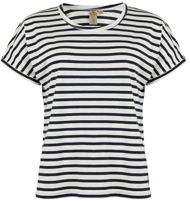 ROADSIGN australia Damen T-Shirt mit Rundhalsausschnitt, 100% Baumwolle