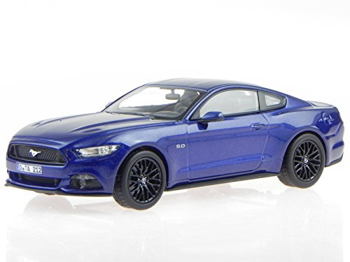 Ford Mustang Fastback 2015 blau Modellauto 270549 Norev 1:43