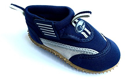 Magnus Kinder Aqua-Wasserschuhe,Badeschuhe, Surfschuhe für Strand,Baggersee.. (28, blau)