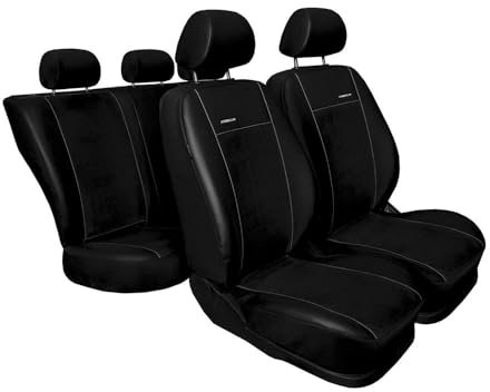 Mossa Coprisedili su Misura compatibili con Fiat Grande Punto Hatchback, Van (2005-2012) - Fodere sedili Auto - Set coprisedili Auto Pn