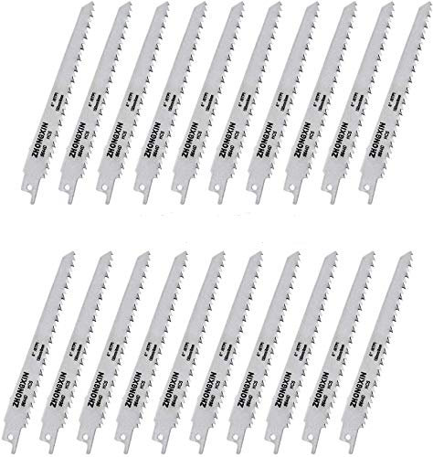20x Blades 150mm x19mm x 0.9mm Reciprocating Sabre Saw Wood Blades R644D for Bosch Makita etc