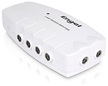 Amplificador Interior de Vivienda 4 Salidas UHF/VHF 12dB LTE 5G