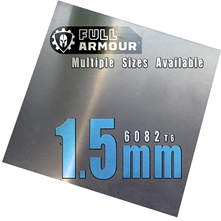 Placa de aluminio de 1,5 mm - (300 mm x 300 mm)