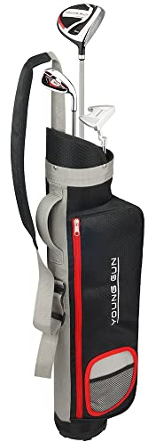 Young Gun ZAAP EAGLE RED Junior golf club Youth Right Hand Set & bag for kids, Right Hand, Ages 9-11