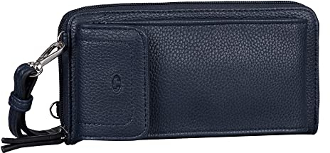 TOM TAILOR, ELA, Damen, Reißverschluss Geldbörse, XL, Dark Blue