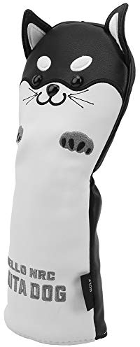 Alvinlite Golf Headcover, Golfschläger Driver #5 Metall Fairway Holz Putter Head Cover Lustige Kunstleder Cartoon Tiere Headcovers Protector 5