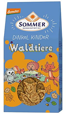 Sommer Dinkel Kinder, Waldtiere, 150g (600)