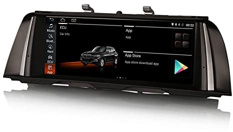 Erisin 10.25 Zoll 8-Kern 4GB+64GB Android 13 Autoradio Bluetooth GPS Navigation für BMW 5er F10 F11 NBT System Unterstützt iDrive Kabelloses CarPlay Android Auto WiFi 4G DAB+ IPS Bildschirm USB Canbus