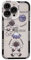 Yonds Queen Schutzhülle für iPhone 11, niedlich, transparent, cooles Cartoon-Astronaut, Weltraum, Mond, Planet, stilvoll, Stoßschutz, stoßfest, transparent (schwarzer Mond, iPhone 11)