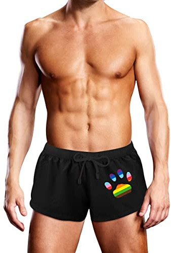 Prowler Swim Brief Black Oversized Paw XXLarge - UK Waist Size - 36 - 40 - One Count
