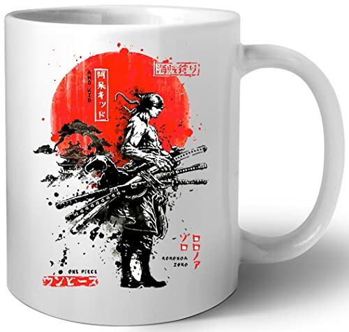 Luxogo Roronoa Zoro Cerámica Taza Mug