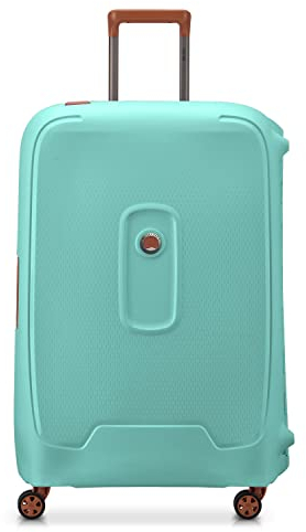 DELSEY Paris - MONCEY MR (Recyceltes Material) - Hartschalenkoffer 76 cm x 52 cm x 30 cm - 97 L - XL - Mandel