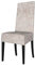 ESASAM Rose Gold Marble Printed Dining Chair Protective Cover, Machine Washable, Suitable For Universal Armless Chairs