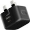 Galaxy S24 Ultra Charger Plug 20W Dual Port USB & USB C Charger Plug Type C PD Charging Adapter Fast Charge Travel Fast Charging Power Adapter Phone Charger For Samsung Galaxy S24 Ultra (BLACK)