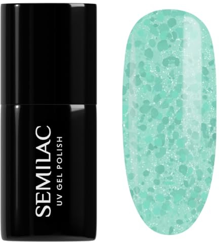 Semilac UV Nagellack Hybrid 495 Mint Glacier 7 ml