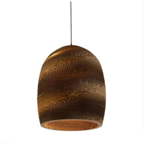 Modern Pendelleuchte Kreative Wabenpapier-Hängelampe Japanische Stil Pappe Hängelampe Altmodische Bauernhaus Kronleuchter for Wohnzimmer Küche Insel Bar Eingang Badezimmer Beleuchtung Fixture(E)