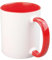 Copykrea – Taza personalizada con tu foto | Categoría AAA | Apta para microondas y lavavajillas | 350ml | Interior rojo