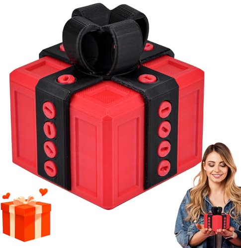 Pipihome Nervige Geschenk Box, 3D-Gedruckte Geschenkbox mit Twist-Aufbewahrung und sortierten Farben Annoying Gift Box, Neuartige Geschenkbox für Ostern, Valentinstag, Geburtstage