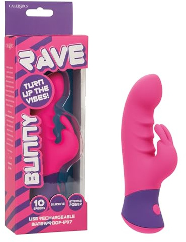 CalExotics Bunny Vibrator Rabbit-Vibrator - Silikon, Pink