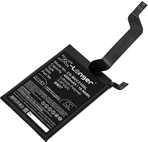 CS CF - Batería de repuesto para Redmi Note 10 Pro (4900 mAh / 18.96 Wh)
