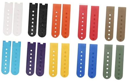Oshhni 10pcs Verstellbare Hutschnapper -Schnappern Verschluss für Hüte für Cap Single Row Forderosen Single Row Hut Zubehör