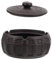 GLEAVI Ceramic Ashtray Windproof Tabletop Holder with Lid Vintage Yixing Design for Indoor and Outdoor Use Retro Candle Holder for Home Office and Patio Decoration
