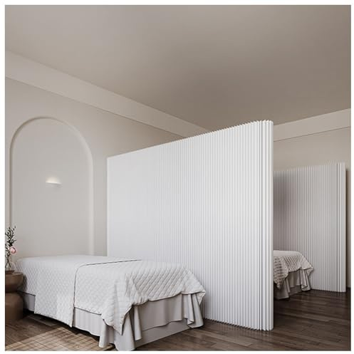Aeovot Faltbar Room Divider Wall, Modern Raumteiler Trennwand Ausziehbar, Ohne Bohren Raumteiler Ideen, Kraftpapier Paravent Innen für Gewerbliche Räume, Einzelhandelsgeschäfte, Büro, Dekoration