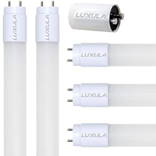 LUXULA 5er Pack LED T8 Röhre 150 cm, Kunststoff, G13 Sockel | 22W 2640lm, 3000K Warmweiß, 120 lm/W, Starter-Brücke