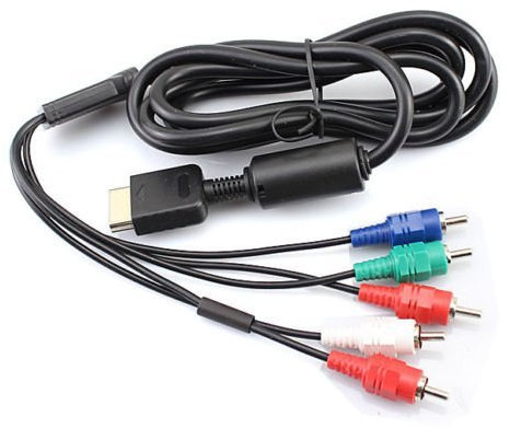 CHILDMORY HD TV Composant Composite audio vidéo Câble de câble AV pour PS2 PS3