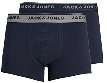 Jack & Jones Herren Jacvincent Trunks 2 Pack Noos Boxershorts (2er Pack)