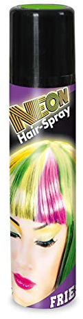 PARTY DISCOUNT® Farbiges Haarspray - lässt Sich Wieder auswaschen, NEON, 100 ml, grün