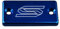 SCAR Bremszylinder deckel VORNE kompatibel mit YAMAHA YZ YZF WRF 65 85 125 250 450 02-23 - Blau