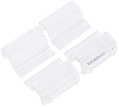 Hffheer 4 stücke Aquarium Deckel Clips acryl Aquarium Abdeckung Clip Glas Abdeckung Halter Aquarium Abdeckung unterstützung klemme zubehör