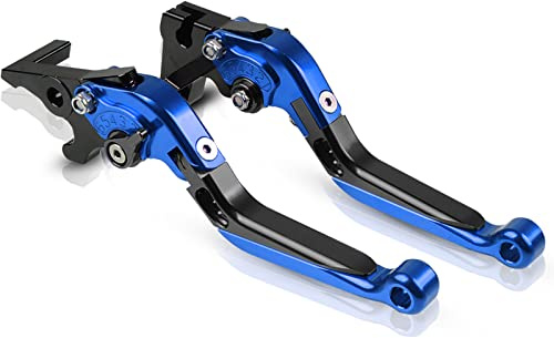 CNC Kupplung- & Bremshebelsets Klappbar Ausziehbar Für GSR 750 GSR750 2011-2019 Schwarz