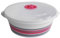 Tredoni Pentola Microonde 2L con Coperchio Ventilato, Pentola per Cottura a Vapore Riscaldante (2 Litri)