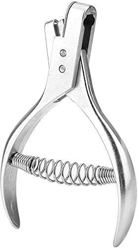 JUHONNZ Kerbschnittzange,Pattern Notcher Edelstahl Kerbzange Schneider Nähzange Schnittmuster Stanzwerkzeug 2MM Designer Schneider Sewing Zangen Muster zum Schneiden von Papier Kunstleder Leder