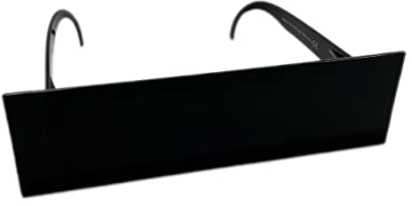 BUSDUGA 2719 Zensurbrille Balkenbrille Sonnenbrille mit UV 400 Party Scherzartikel
