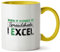 Hippowarehouse When it Comes to Spreadsheets I excel Printed Mug Various Colour Options Ceramic Cup Kitchenware 11oz
