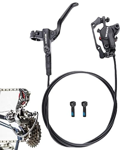 Jomewory Freno a disco idraulico - e cavi freno bici - Kit cavo freno bicicletta 1pc leva freno freno in lega di alluminio per mountain biciclette