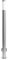 Wiltec Paletto luce giardino con 2 prese elettriche integrato, per illuminazione spazi esterni, acciaio inox, 110 cm, E27